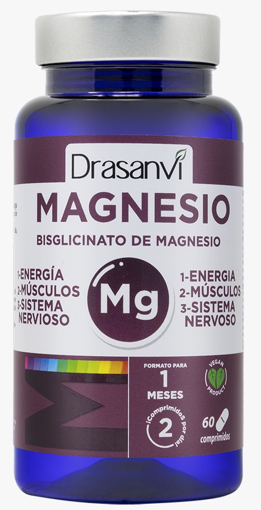 MINERAL BISGLICINATO DE MAGNESIO 60 COMP DRASANVI