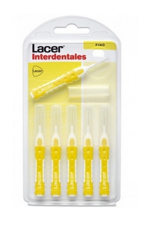 INTERDENTAL FINO RECTO LACER 6 UD