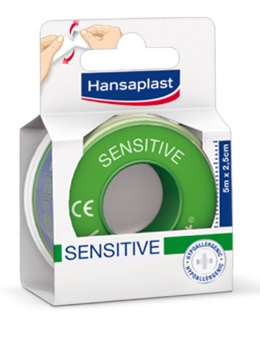 HANSAPLAST ESPARADRAPO SENSITIVE 2,5CMX5M