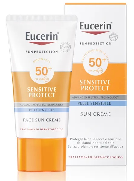 EUCERIN SOLAR 50+ CREMA P.SECA SENSIBLE 50ML