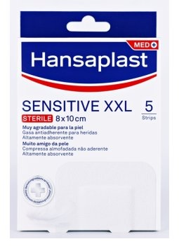 HANSAPLAST SENSITIVE XXL  8 X10 CM 5 UD