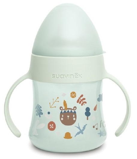 BIBERON ENTRENA. ASAS SILICONA 150ML+4M SUAVINEX