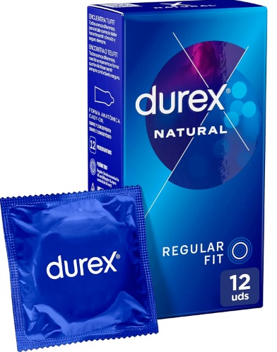 DUREX NATURAL REGULAR FIT 12U