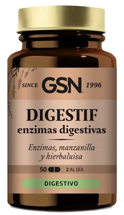 DIGESTIF ENZIMAS DIGESTIVAS 50 COMP GSN
