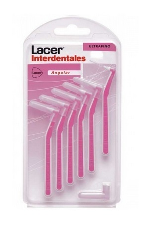 INTERDENTAL ULTRAFIN0 ANGULO LACER 6 UD