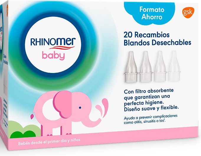 RHINOMER BABY RECAMBIOS 20 UD (NARHINEL)
