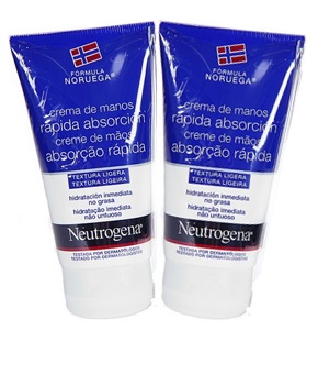 DUPLO NEUTROGENA MANOS RAPIDA ABSOR.2X75 ML