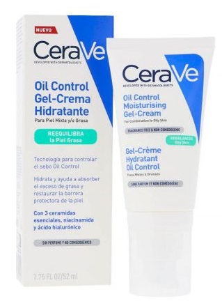 CERAVE OIL CONTROL GEL- CR HIDRATANTE ROSTRO 52ML