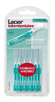INTERDENTAL EXTRAFINO RECTO LACER 10 UD