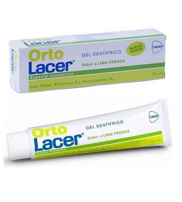 ORTO LACER GEL DENTIFRICO LIMA 75ML