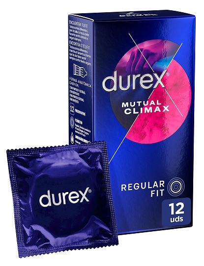 DUREX  MUTUAL CLIMAX  REGULAR FIT 12 UD