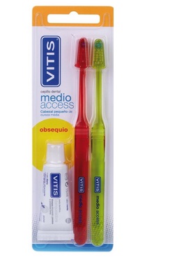 DUPLO VITIS CEPILLOS ACCESS MEDIO + REGALO