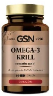 OMEGA 3 ACEITE DE KRILL ANTARTICO GSN 60 PERLAS