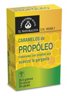 CARAMELOS DE PROPOLEO S/AZUCAR 40GR EL NATURALISTA