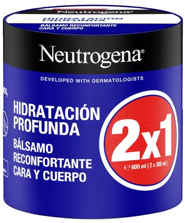 DUPLO NEUTROGENA BALSAMO CARA Y CUERPO 300ML+300ML