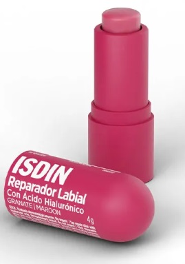 REPARADOR LABIAL STICK COLOR GRANATE ISDIN
