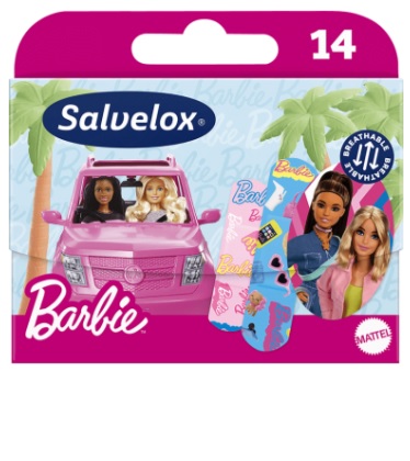SALVELOX TIRITAS INFANTIL BARBIE 14 UD