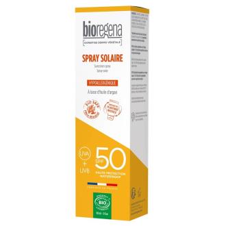 SPRAY SOLAR SPF50+ HIPOALERGENICO 90ML BIOREGENA
