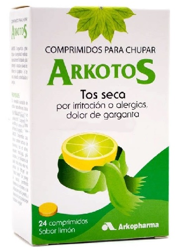 ARKOTOS COMPRIMIDOS PARA CHUPAR LIMON 24 UD