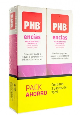 DUPLO PHB PASTA DENTAL ENCIAS  2X75ML