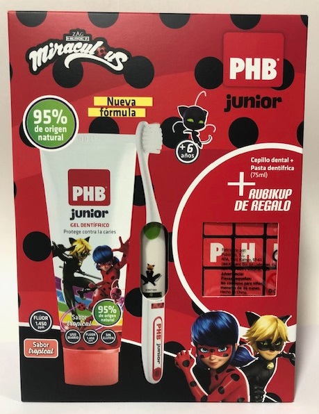 PACK PHB JUNIOR PASTA DENTAL+ CEPILLO+ REGALO