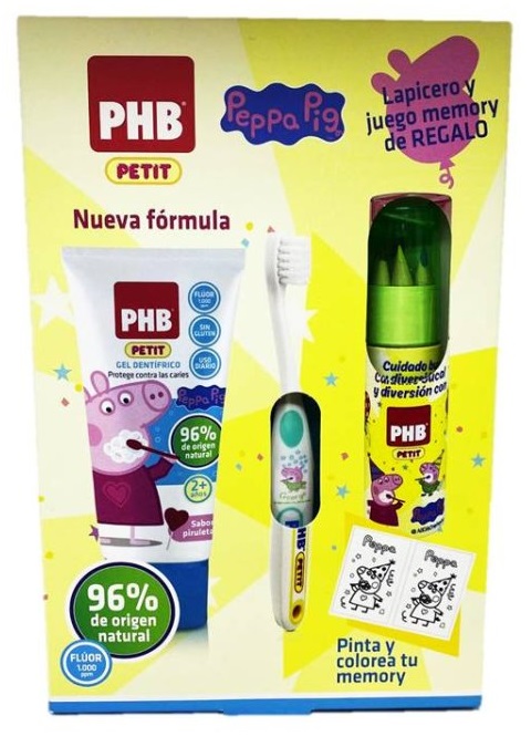 PACK PHB PETIT PASTA DENTAL+ CEPILLO+ REGALO