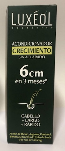 LUXEOL ACONDICIONADOR  CRECIMIENTO 150 ML