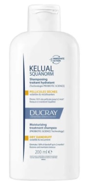 KELUAL SQUANORM CHAMPU CASPA SECA DUCRAY 200 ML