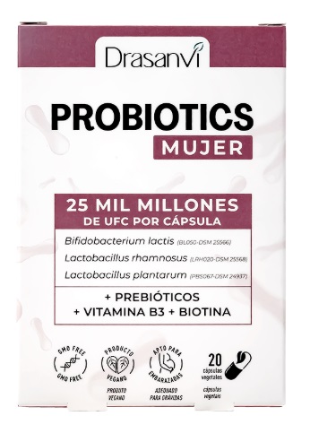 PROBIOTICOS MUJER 20 CAP DRASANVI