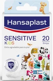 HANSAPLAST INFANTIL SENSITIVE ANIMALES 20 UD