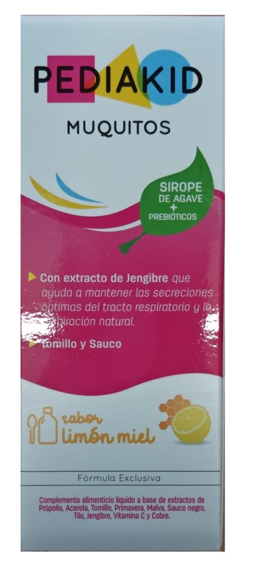 PEDIAKID MUQUITOS JARABE 125 ML URIACH
