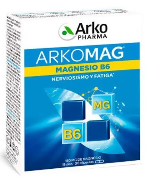 ARKOMAG MAGNESIO B6  30 CAP