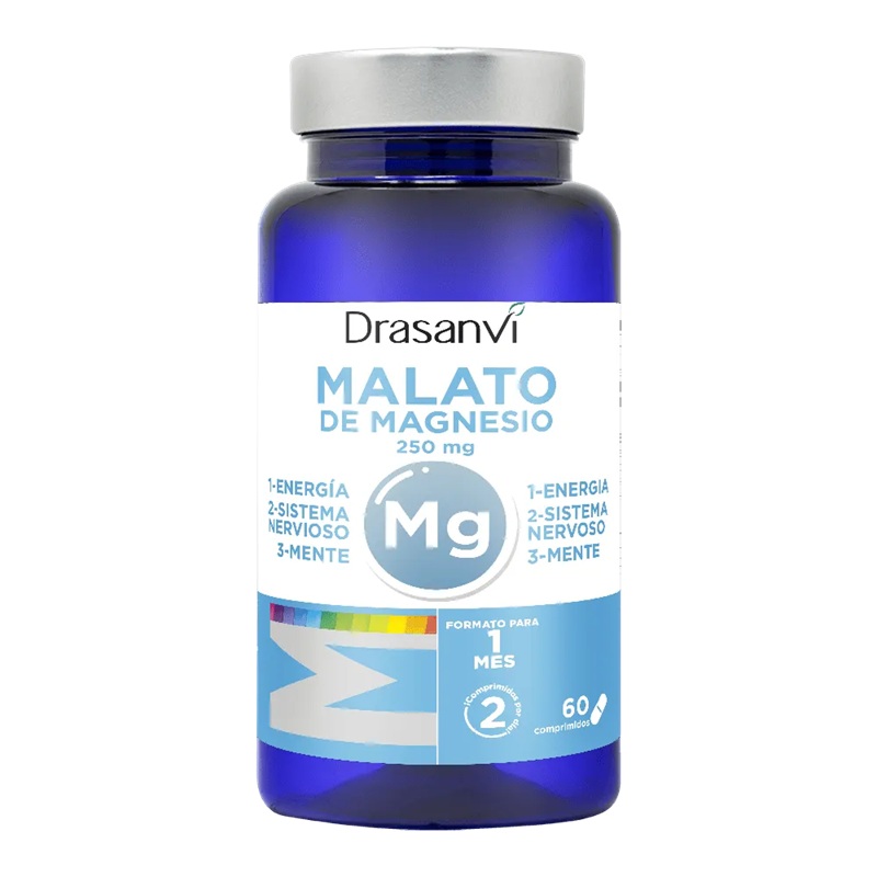 MINERAL MALATO DE MAGNESIO 60 COMP DRASANVI