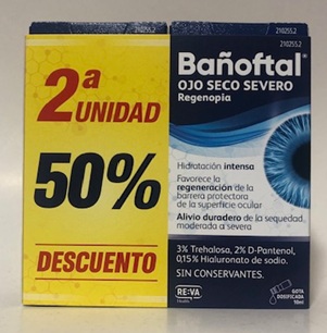 DUPLO BAÑOFTAL OJO SECO SEVERO COLIRIO 2 X 10 ML